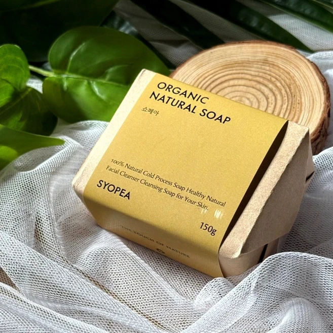 [세안 후 건조 해결] 쇼페아 95% 산양유 꿀 비누 150g 화장지우는 클렌징솝 얼굴 몸 겸용 천연 수제비누, 3개입 - 쿠팡