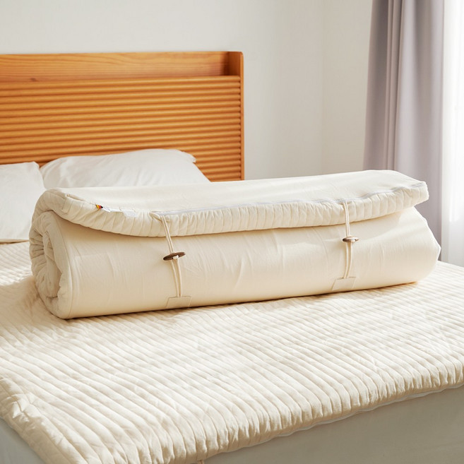 듀라텍스 순면 메모리폼 토퍼 고밀도 5cm, 아이보리