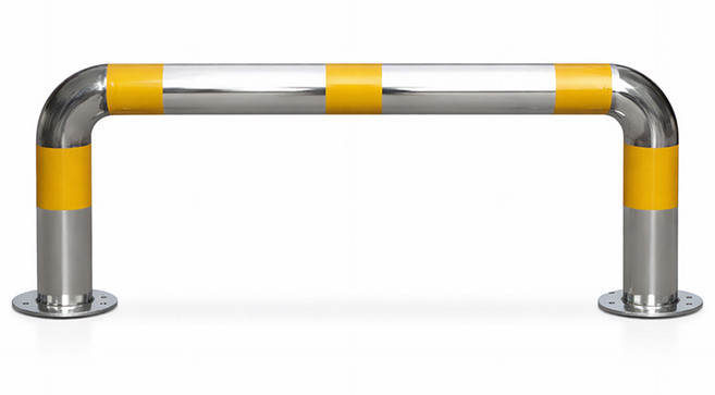 스텐 볼라드 U자형 스틸 주차 진입 금지 안전봉 규제봉, 1개, 스텐볼라드