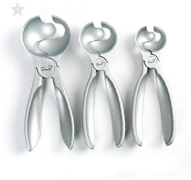 가정용 주방 디저트 아이스크림 퍼내기 도구 손잡이 달린 금속 스쿱 냉동 디저트, 1개, 중