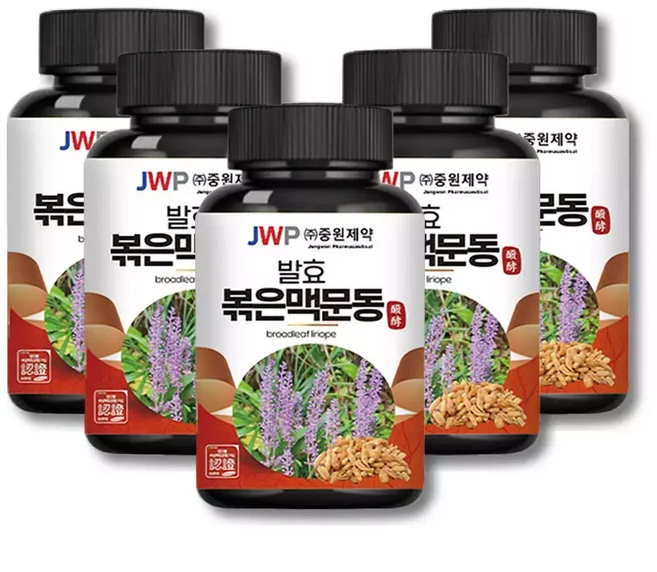 맥문동 발효 볶은맥문동 환 5병, 100g, 1개