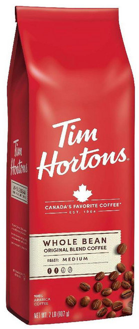 팀홀튼 오리지널 미디움 로스트 아라비카 커피 원두 907g, 1개