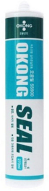 오공 무초산 방수 실리콘 회색 + 실리콘 노즐 창호용 걸레받이 몰딩 샷시, 4세트