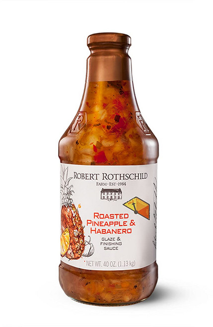 Robert Rothschild farm 로버트 로스차일드 농장 구운 파인애플 앤 하바네로 소스 40온스, 1개, 1.133kg