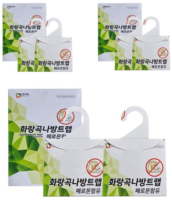 월드크린 화랑곡나방 트랩, 1개입, 6개