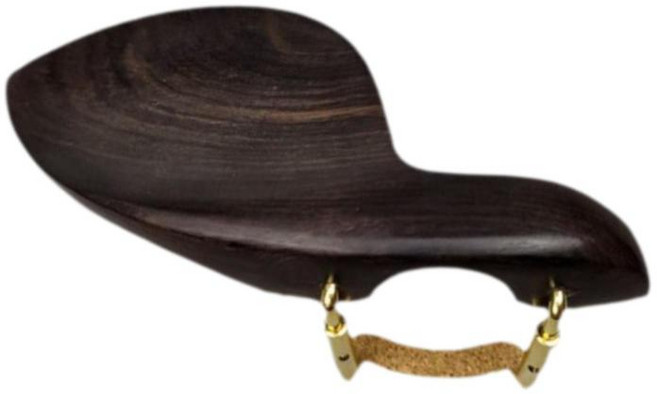 ZCD 4/4 바이올린 턱받침 바이올린 턱받침 견고한 교체 간편 설치 악기 액세서리 고성능 에보니, 스타일 C