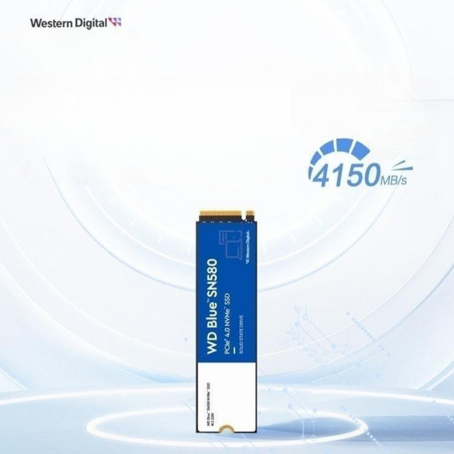 웨스턴디지털 SN580 SSD M2 1T 노트북 데스크탑, SN580 PCIe 4.0 + 설치 도구, 500GB