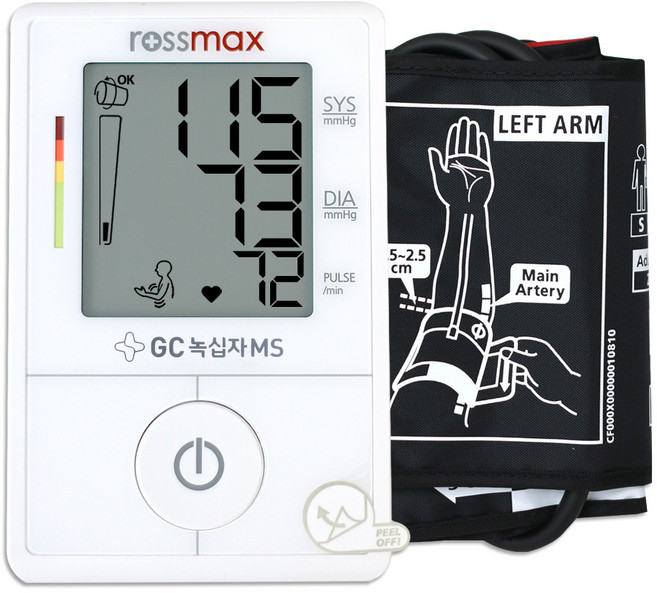 GC녹십자MS 로즈맥스 자동전자 혈압계, X1, 1개