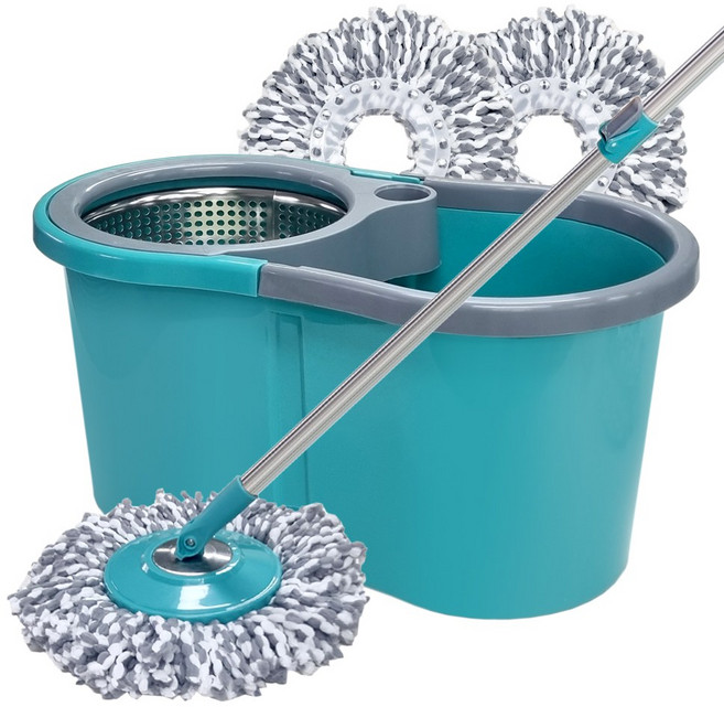 국산 청소앤 도라도라 핸드스핀 청소기 회전물걸레 밀대 탈수기, 1세트