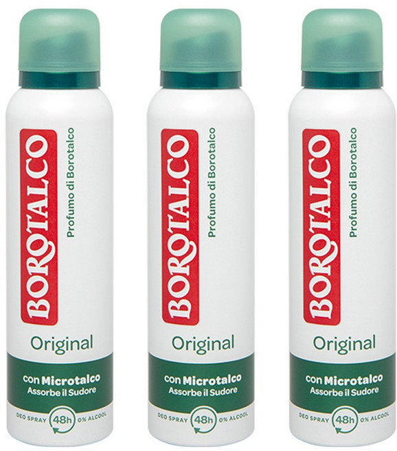 보로탈코 데오 스프레이 오리지널, 150ml, 3개