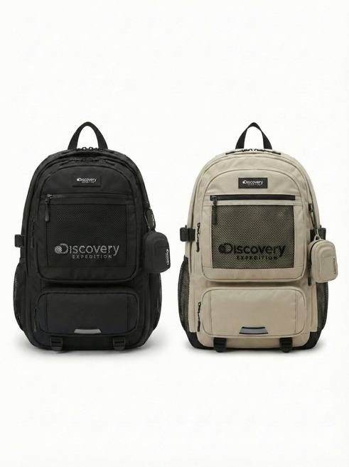 [국내 백화점판] 디스커버리 라이크에어 옵티머스 남녀공용 학생 백팩 28L + 프리미엄 3단자동우산 증정 [리얼코드]