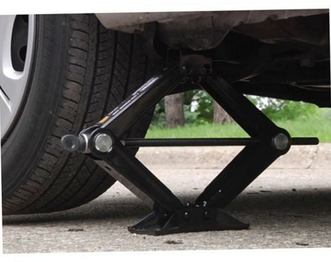 차량용 작기 수동식 사다리 자동차 차량용 리프트 비상용 휴대용 받침대 타이어 지지대 정비 공구 교체
