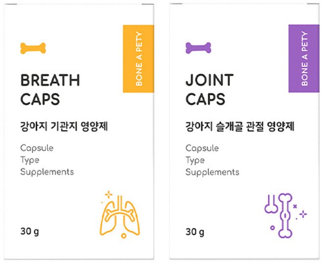 브레스 기관지 영양제본아페티 조인트 관절영양제 강아지 기관지 영양제 395304, 1개