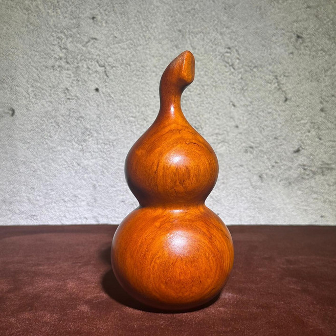 福祿葫蘆擺件 黑檀木雕 工藝品 裝飾品, 花梨整木雕