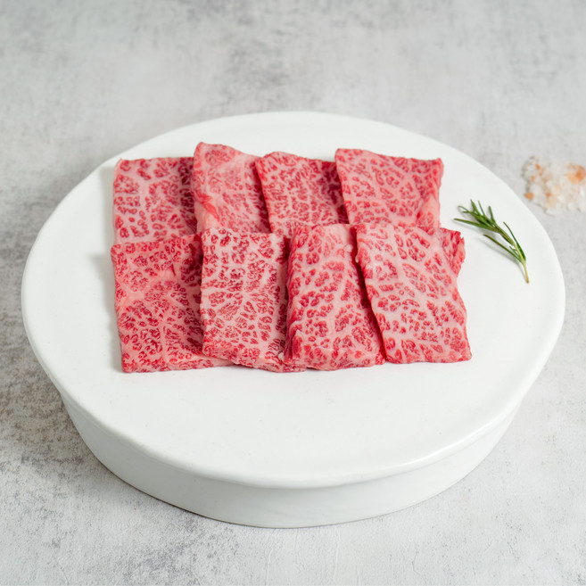 우마왕 한우 살치살 1++ 구이용 투뿔 소고기, 1개