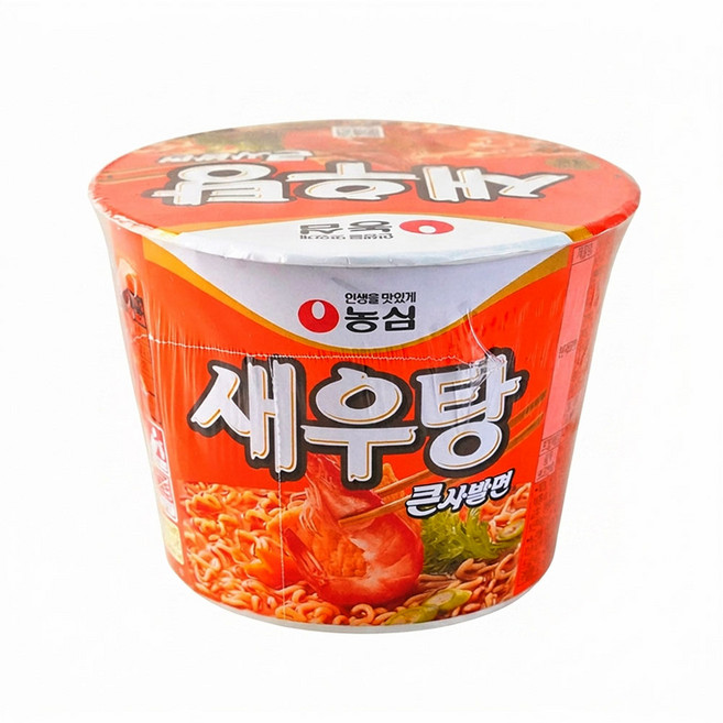 농심 새우탕 큰사발 16개 탕비실 가성비 간식
