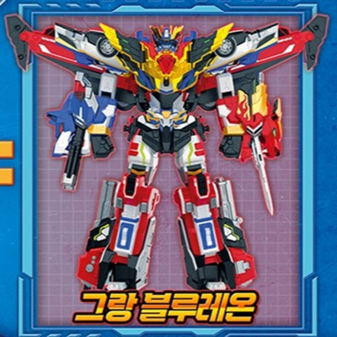 [SAMG] 메탈카드봇W 그랑블루레온 블루캅W 블레이온 궁극합체 블루캅 시크릿모드 와일드(신제품), 1개