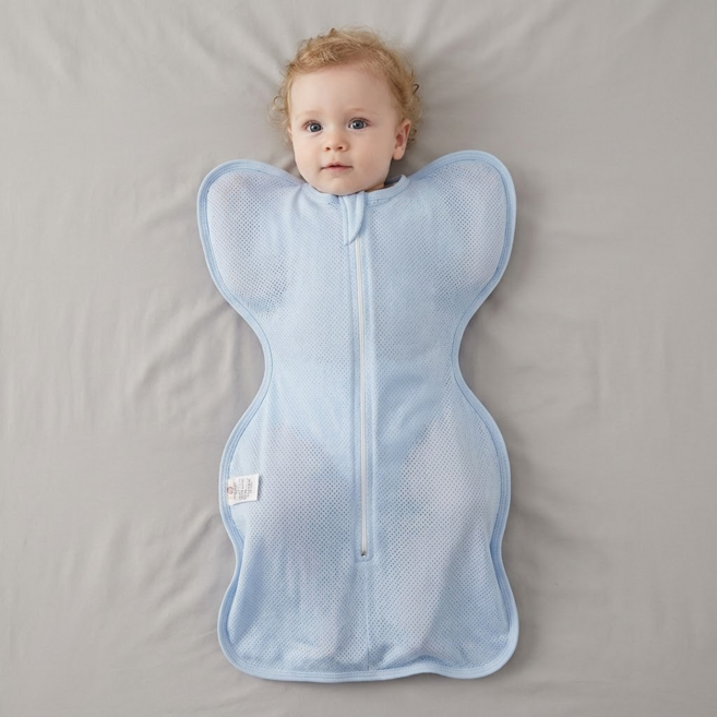 푸키포키 메쉬 파스텔 스와들