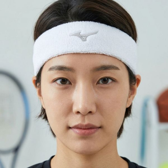 MIZUNO 미즈노 베이직 운동용 헤어밴드 공용 스포츠 헤어 악세서리 No.1851762
