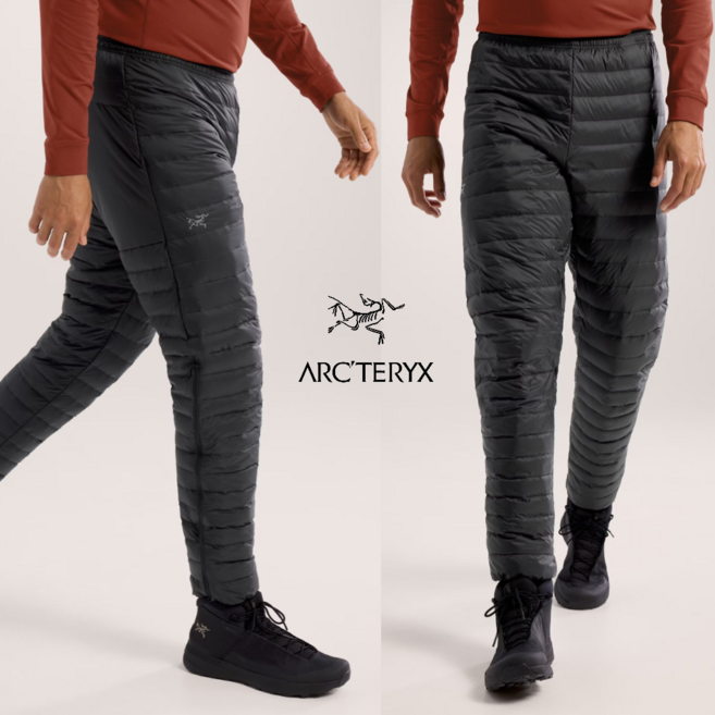 아크테릭스 세륨 남성 기능성 겨울 구스 다운 패딩 클라이밍바지 등산바지 남자등산복 아웃도어
