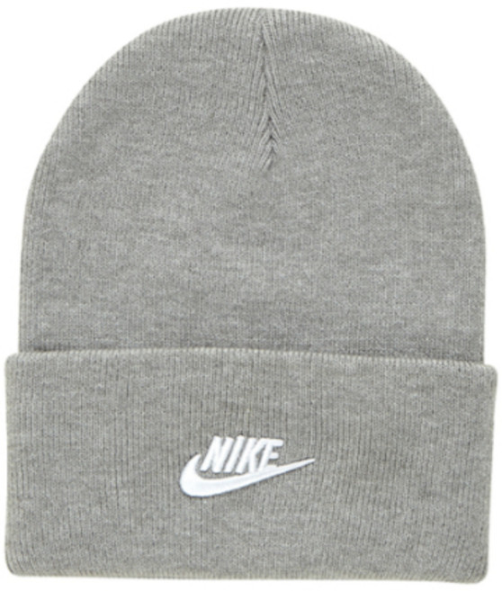 나이키 남여공용 겨울 니트 비니 모자 그레이