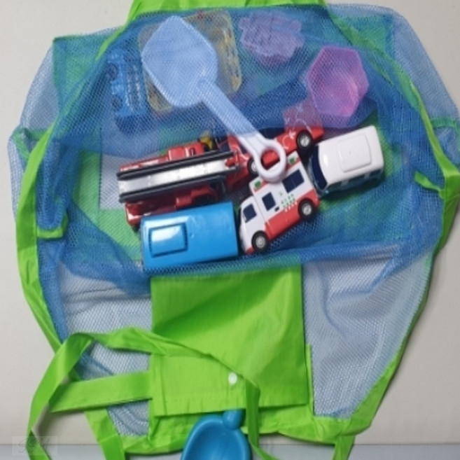 네트백 대형 모래놀이가방 그물가방 메쉬비치가방