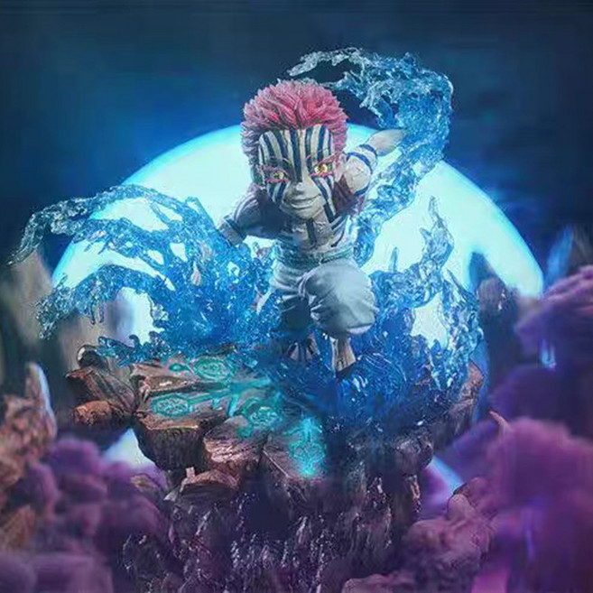 [출시] G5 STUDIO 귀멸의 칼날 우즈이 텐겐 소리의 호흡 데몬슬레이어 1/12 스태츄 피규어 우즈이 텐겐, 1개