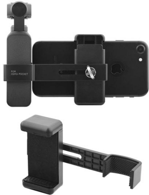 짐벌 DJI OSMO 포켓포켓 2 카메라용 휴대폰 마운트 홀더 스마트폰 커넥터 어댑터 클립 고정 액세서리 지원, 1개