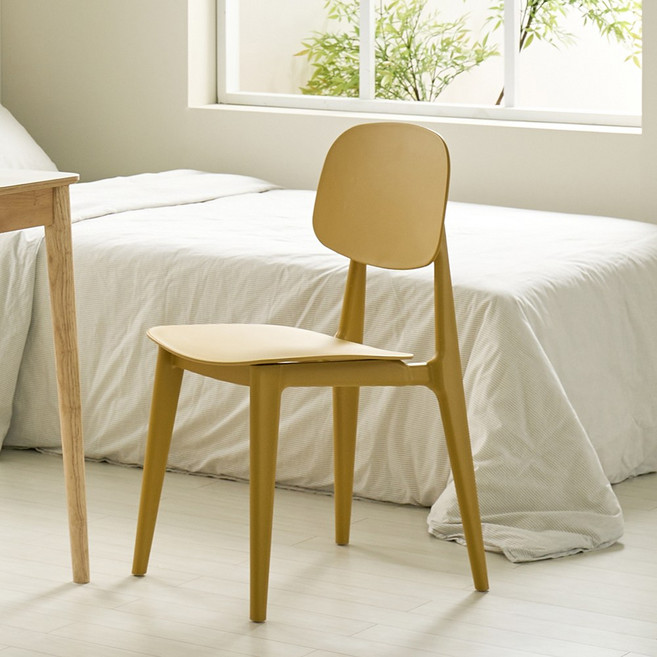 스테이인무드 컬러 인테리어 카페 디자인 의자, 그린, 1개