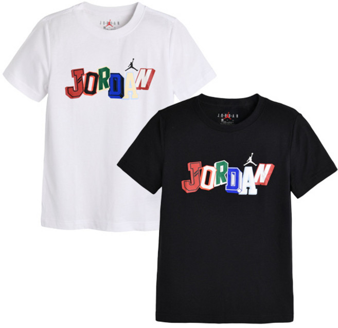 플레이키즈프로 조던시그니처반팔티셔츠(주니어) N252TS327P 나이키키즈 조던키즈 조던반팔티