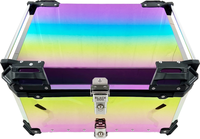 블랙독 오토바이 바이크 알루미늄 탑박스 배달통 딜리버리박스 PCX NMAX 포르자 XMAX 존테스, 홀로그램