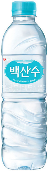 농심 백산수 천지차이 500ml 20개 생수 화산암반 미네랄워터
