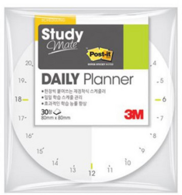 [123204]포스트-잇 데일리 플래너1 서클 (스터디메이트/3M)