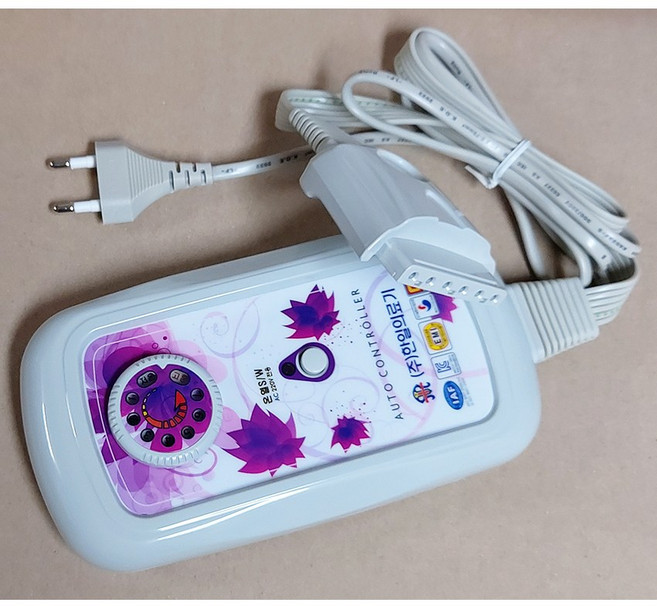 한일의료기 모노륨 전기장판 전기매트용 자동온도조절기 CH-06(한일황토우드온돌마루 6핀 100x180~150x180Cm 더블 HI-09-1 HL-M5150. RK-09-1, 1개