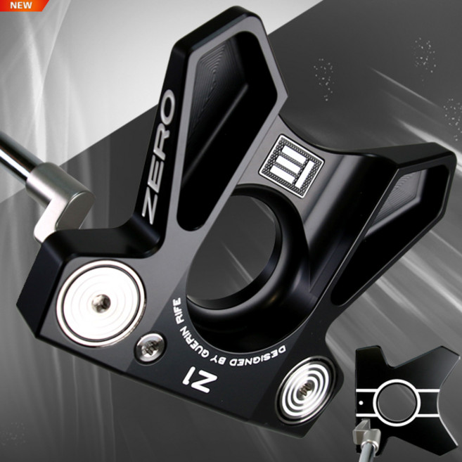 [이븐롤] 제로토크 Z1 퍼터 (블랙) 직수입 2025, 제로 Z1 블랙 ( 33인치 ), R, 3도