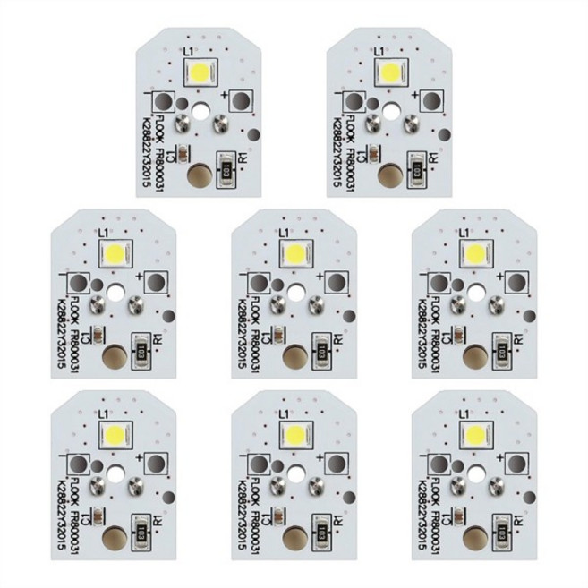 TAIGH-8PC WR55X11132 GE 냉장고 LED 전구와 호환되는 조명 내구성이 뛰어나고 사용 쉽습니다.