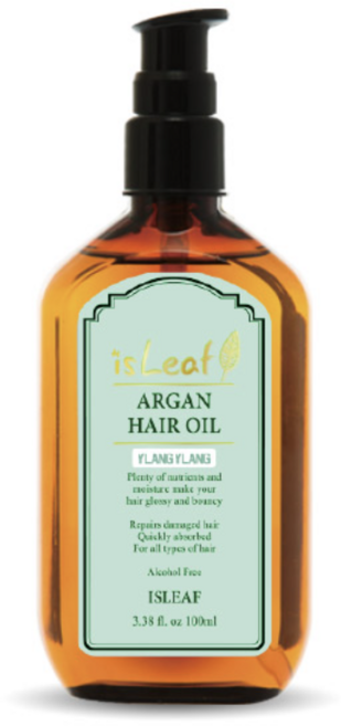 isLeaf 香氛順盈護髮油，滋養修護, 1個, 100ml, 香氛順盈護髮油-木質依蘭