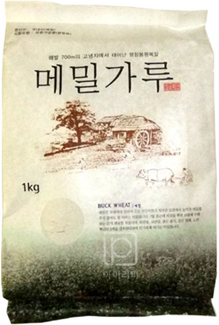 평창봉평메밀 메밀 100% 메밀가루1kg, 1kg, 1개