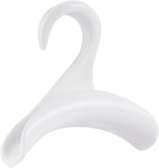 多功能 衣帽收納神器 簡約設計 保護包包不變形, 02.白-包包掛鉤, 1個