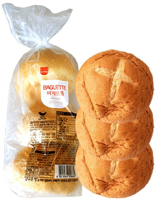 엣홈045 바게뜨롤 완제 200g 15개입