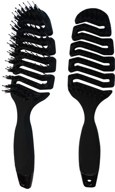 스텔라룸 돈모 미로 헤어 머리 빗 브러쉬 중, 1개