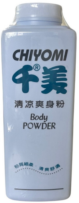 千美爽身粉 嬰兒爽身粉 清涼爽身粉 150g / 350g, 1個, 清涼爽身粉350g-藍