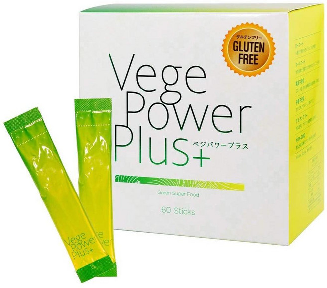 아비오스 베지 파워 플러스 60포입 20종류의 원재료 블렌드＋비가열(Raw)제법, 사이즈