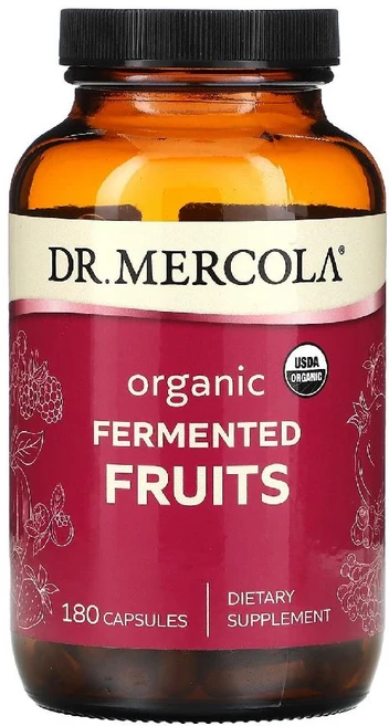 Dr. Mercola 발효 과일 캡슐 180정, Dr. Mercola, Fermented Fruits,, 1개 - 쿠팡