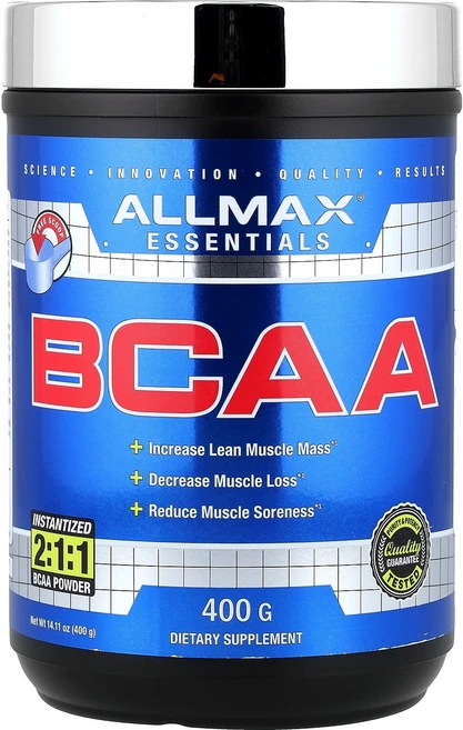올맥스 ALLMAX 필수 영양소 BCAA 400g14.11oz129088원산지:기타, 400g, 1개 - 쿠팡