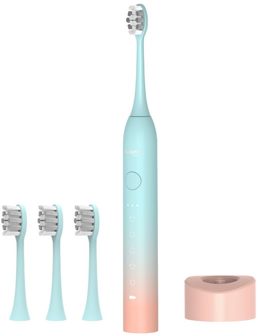 유디파인 소닉 음파 전동칫솔, AM-011, 녹색, 1개