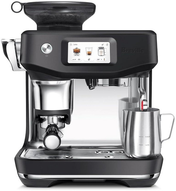 Breville Barista Touch Impress 에스프레소 머신 BES881BSS 브러시드 스테인리스 스틸 269767 8576107013, 블랙 트뤼플
