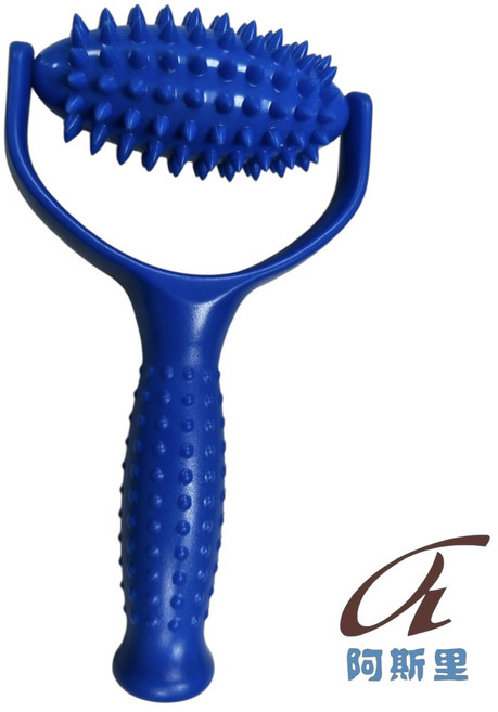 阿斯里 滾輪按摩器 藍色, 按摩球棒