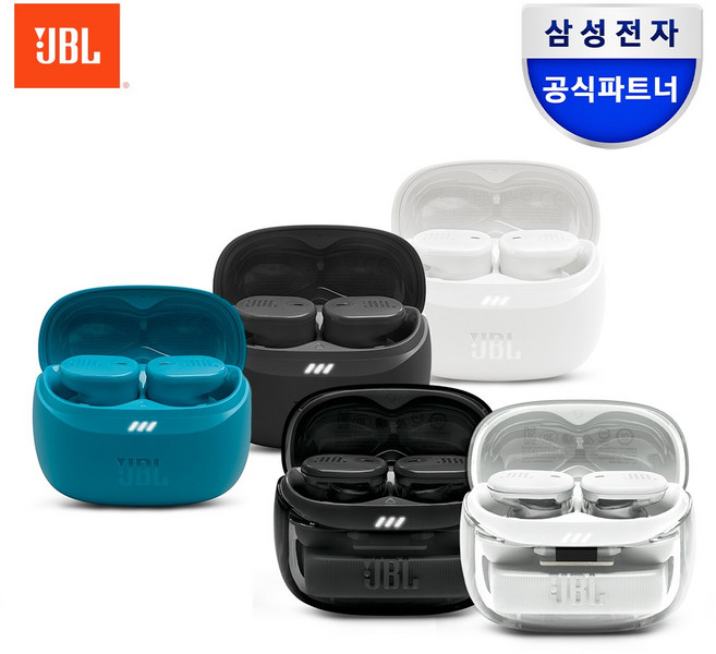 삼성공식파트너 JBL TUNE BUDS2 노이즈캔슬링 IP54 방수방진 등급 블루투스 무선 이어폰, 고스트블랙
