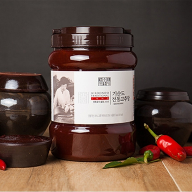 [식품명인 35호] 기순도 전통고추장 2kg, 1개